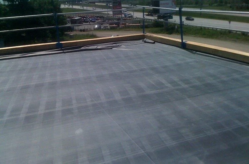 toit plat EPDM mebrane EPDM membraan platedak