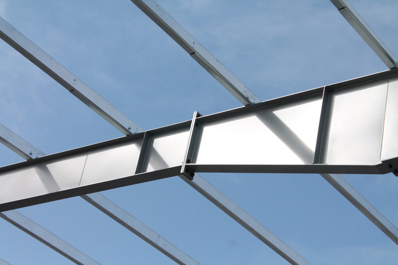 Charpente industrielle_industrial roof frame_industriële dakconstructie