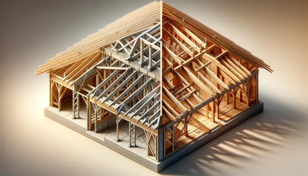 Guide Complet sur les Charpentes Traditionnelles vs Modernes - Choix, Construction et Coûts